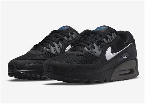 Nike Air Max 90 Black/Blue Release Info - JustFreshKicks