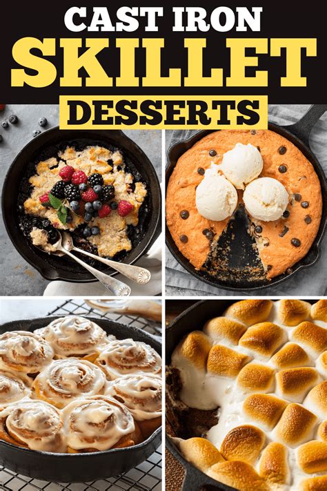 30 Best Cast Iron Skillet Desserts - Insanely Good