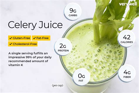 Celery Juice Nutrition Facts and Health Benefits