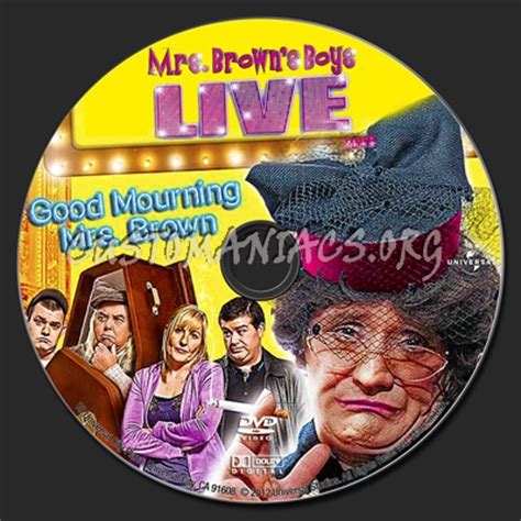 Mrs Brown's Boys Live Tour dvd label - DVD Covers & Labels by ...