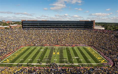 Big House Michigan Stadium Wallpapers - 4k, HD Big House Michigan ...