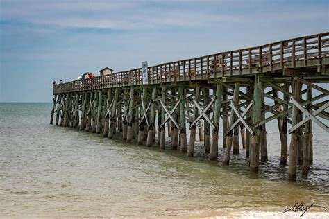 Flagler Beach Pier Photograph by Meg Leaf - Pixels