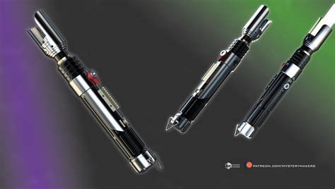 Sabine Wren Lightsaber Kit - Made by Rice 3D Studio