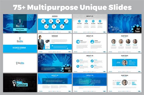 Powerpoint template design - verwo