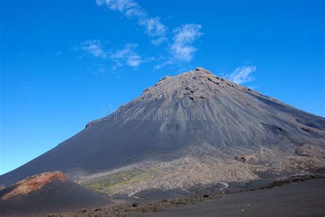 Fogo Volcano On Fogo Island, Cape Verde - Africa Royalty Free Stock ...