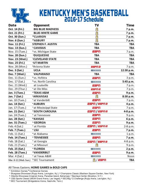 The Kentucky Basketball Schedule is Complete | Kentucky Sports Radio