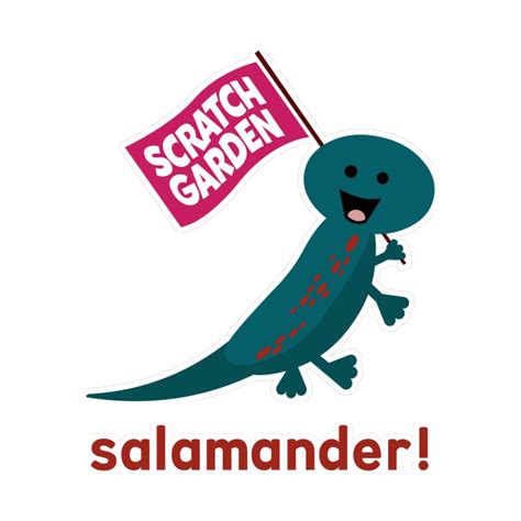 Salamander! Home Mini Art Print | Scratch Garden!