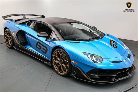 2020 "Blu Aegir" Lamborghini Aventador SVJ 63 Coupe | Flickr