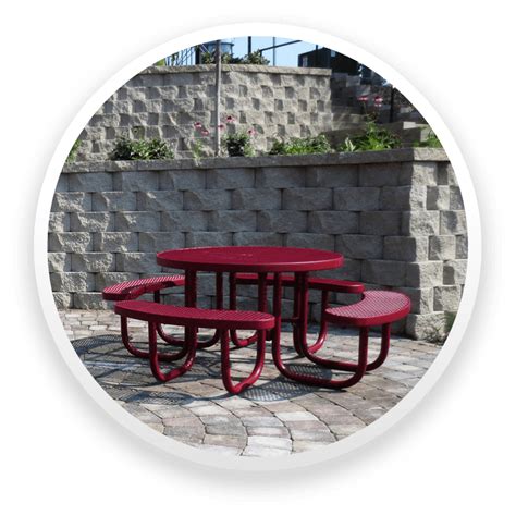 Round Picnic Tables | Commercial Grade 20 Year Warranty | USA Made