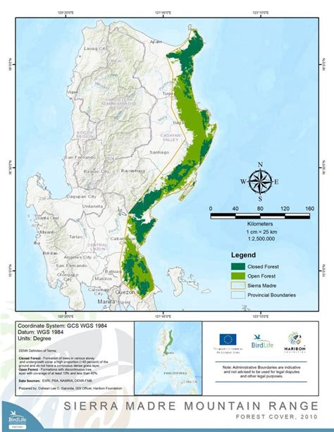 Sierra Madre Philippines Map - Carina Vivienne