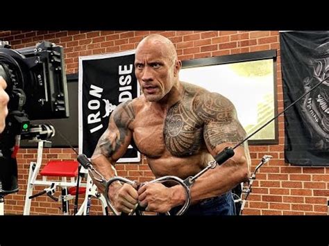 THE ROCK'S CHEST WORKOUT ROUTINE || THE ROCK CHEST WORKOUT MOTIVATION ...