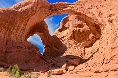 Double Arch, Arches National Park : r/hiking