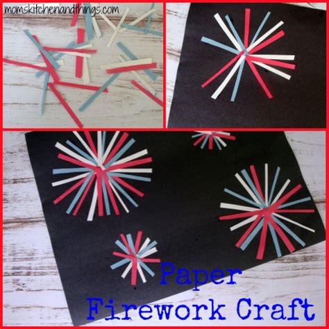 Paper Firework Craft - Crafty Morning