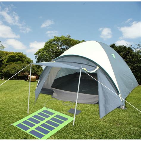 Sportmondo sports portal: New product: Tent with solar panel.led light ...