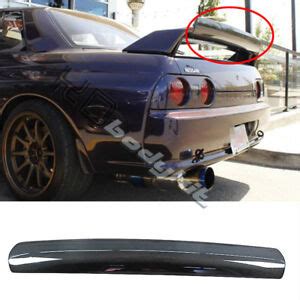 CARBON FIBER FUJIMURA STYLE REAR SPOILER GURNEY FLAP FOR R32 GTR | eBay