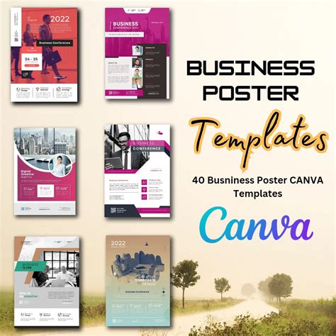 Business Poster Template Canva Editable - Etsy