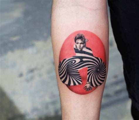 David Bowie tattoo by Jefree Naderali | Photo 23723