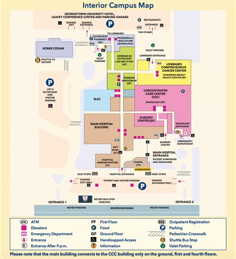 University Hospital Main Campus Map - Map