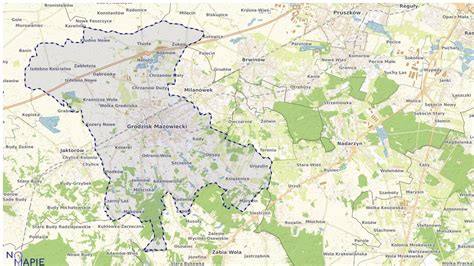 Geoportal Grodzisk Mazowiecki, sprawdź informacje o gminie na mapie