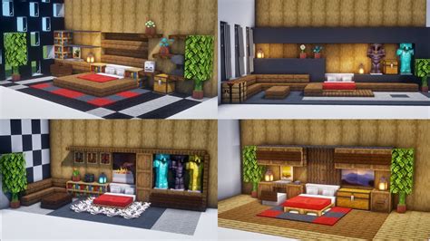 Minecraft Top Bedroom Design Best Builds Ideas Furniture You