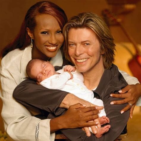 Supermodel Iman Shares Rare Photo Of Daughter With David Bowie