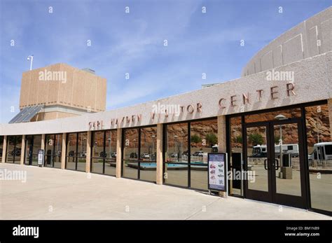 Glen Canyon dam visitor center, Arizona, USA Stock Photo - Alamy