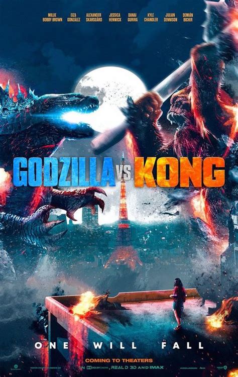 Godzilla vs. Kong, carteles oficiales de la película