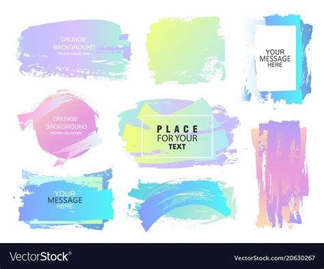 Creative background design box for text vector image on VectorStock in ...