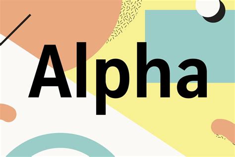 Alpha Font - YouWorkForThem