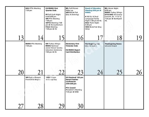 2016 - 2017 District Calendar | North Babylon Union Free School ...