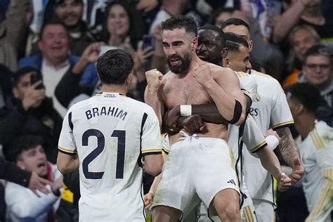 Carvajal nets last-gasp winner as Real Madrid complete second-half ...