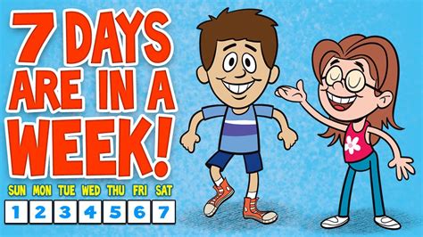 The 7 Days of the Week Song ♫ 7 Days of the Week Calendar Song ♫ Kids ...