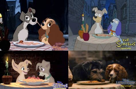 Lady and the Tramp spaghetti scenes by JAMNetwork on DeviantArt | Lady ...