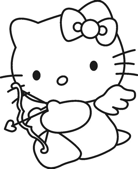 Hello Kitty Coloring Pages - Lets coloring!