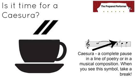 TERMINOLOGY TUESDAY - CAESURA - The Prepared Performer