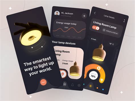 Smart Home Lighting App :: Behance