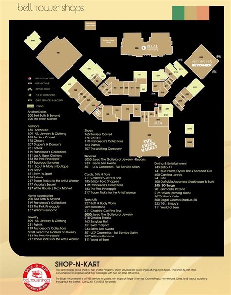 Coastland Center Mall Map | IKeala.com