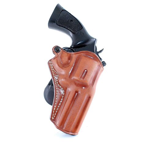 Leather Paddle Holster Fits Colt Pyhton 357 Revolver 3" Barrel #1303 ...