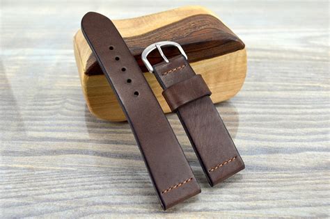 Brown Leather Watch Strap Leather Brown Strap Leather Band - Etsy