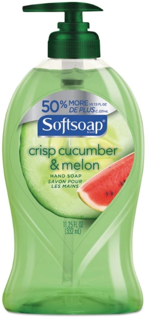 2 Pack - Softsoap Crisp Cucumber & Melon Hand Soap, 11.25 oz - Walmart ...