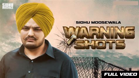 WARNING SHOTS LYRICS - Sidhu Moose Wala | NEW SONG