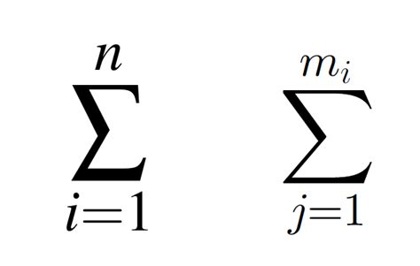 How To Add Summation Symbol In Latex - William Hopper's Addition Worksheets