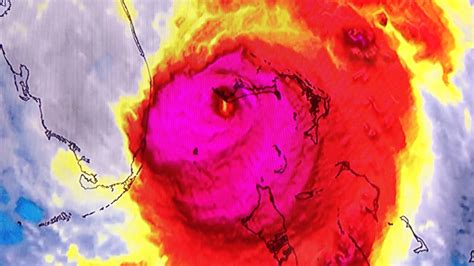 Hurricane Matthew: Radar captures sinister skull, sneering dinosaur ...