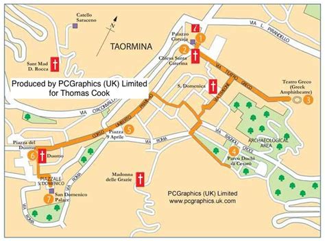 Map of Taormina produced by PCGraphics for Thomas Cook. See more of our ...