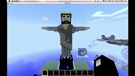 Minecraft Jesus Statue Schematic