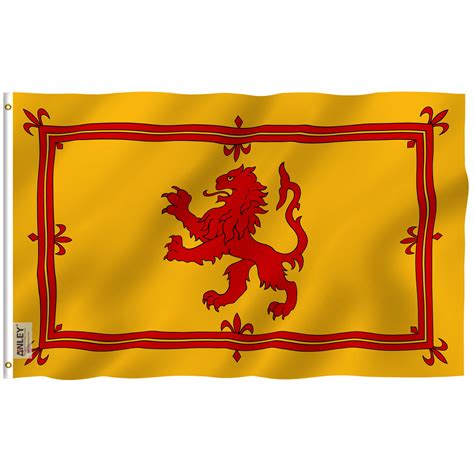 Fly Breeze Scotland Rampant Lion Flag 3x5 Foot - Anley Flags