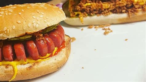 The Hot Dog Burger Is Here To Solve The Sandwich Debate Once And For All