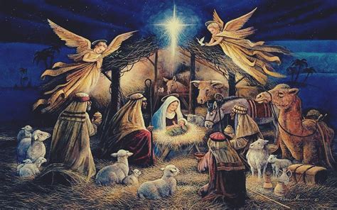 Christmas Nativity & Angels Wallpapers - Top Free Christmas Nativity ...