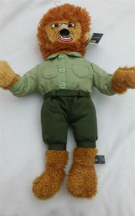 Universal Studios Monsters The Wolfman Plush Stuffed Doll Nanco Toy w ...