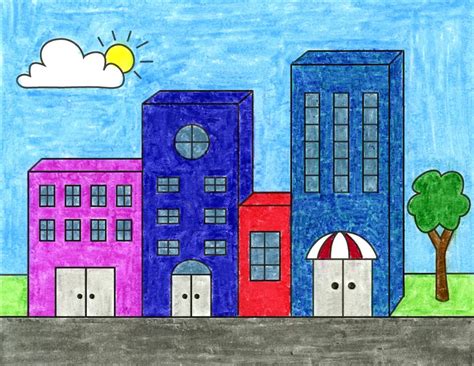 Draw Buildings Archives · Art Projects for Kids